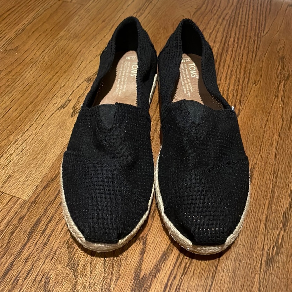 Toms Classics Black Freetown - Black | Size 10 a New In Box